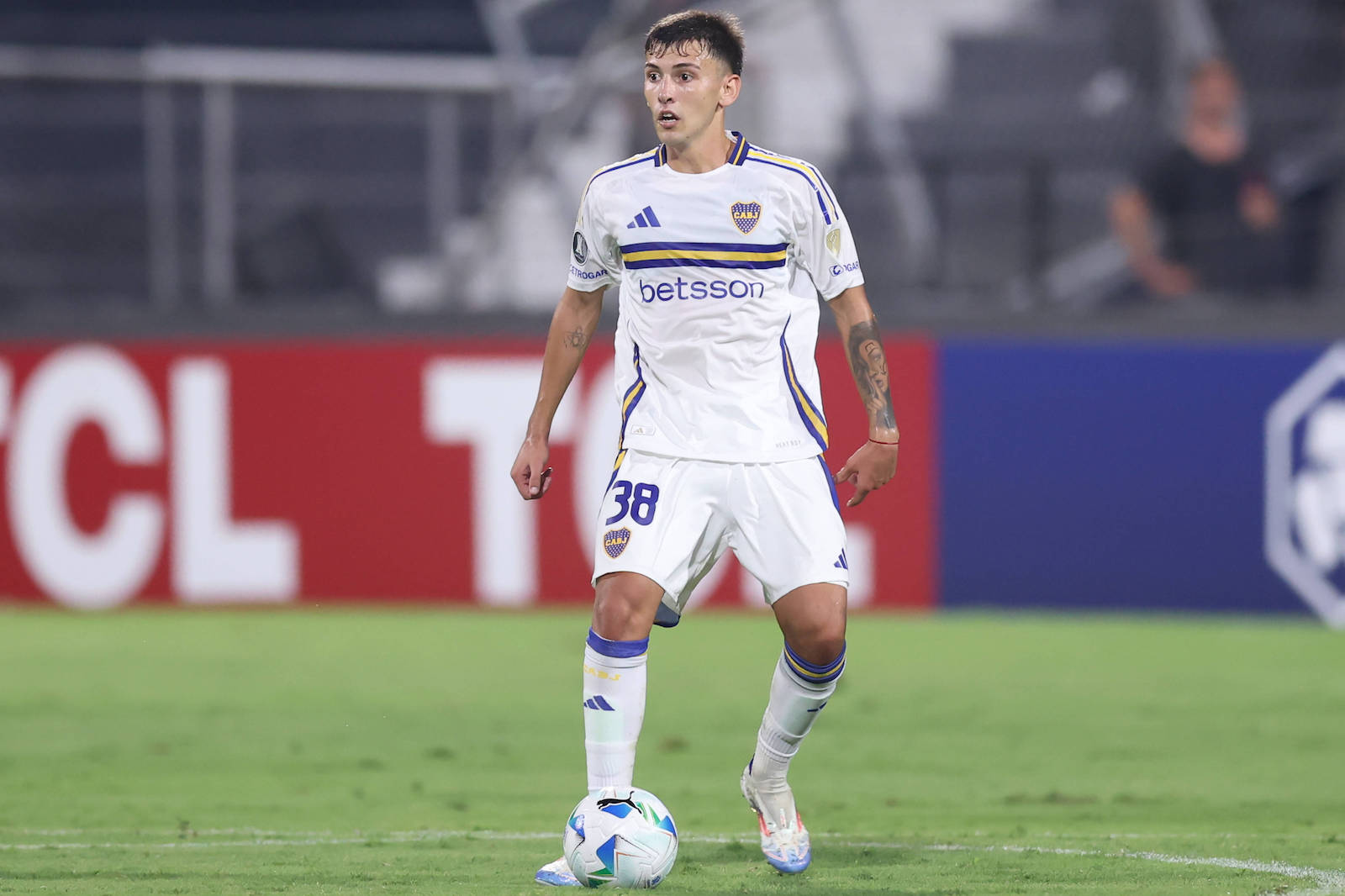 PER: Alianza Lima v Fluminense FC. CONMEBOL Libertadores Cup, Round 2. Camilo Rey Domenech of Boca Juniors during the CONMEBOL Libertadores Cup, match, Round 2, between Alianza Lima and Boca Juniors played at Alejandro Villanueva Melcochita stadium on February 18, 2024 in Lima, Peru. Copyright: xMiguelxMarrufox/xPRESSINPHOTOx MM_240219_071