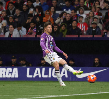 Spain - Atletico de Madrid vs Real Valladolid CF - 14/04/2025 SPAIN, MADRID, APRIL 14. Chuki of Valladolid during the La Liga EA Sports football match between Atletico de Madrid and Real Valladolid CF, on April 14, 2025, at Civitas Metropolitano in Madrid, Spain. Photo by Manuel Blondeau/ AOP.Press Madrid Civitas Metropolitano Spain Copyright: x ManuelxBlondeau/AOP.Pressx AOP20250414 0062
