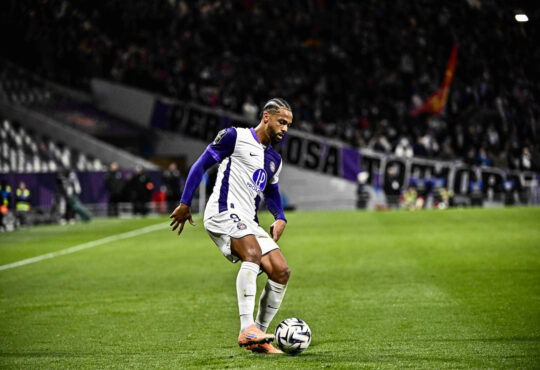 FOOTBALL : Toulouse vs Angers - 13eme Journee de Ligue 1 McDonald S - Toulouse - 23/11/2025 Frank Magri tfc Toulouse PUBLICATIONxNOTxINxFRAxBEL Copyright: xThierryxBretonx