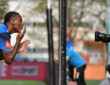 SuperSport HNL, round 29: NK Varazdin v NK Slaven Belupo Iuri Tavares of Varazdin during the SuperSport HNL 2025./2026. round 29 match between NK Varazdin and NK Slaven Belupo at Varteks Stadium in Varazdin, Croatia on April 12, 2026. PUBLICATIONxNOTxINxFRAxCROxBIHxSRBxMNExSLO VjeranxZganecxRogulja/PIXSELL