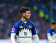 William Mikelbrencis Hamburger SV, 02 GER, Hamburger SV vs. TSG 1899 Hoffenheim, Fussball, 1. Bundesliga, Spieltag 31, Saison 2025/2026, 25.04.2026 DFL REGULATIONS PROHIBIT ANY USE OF PHOTOGRAPHS AS IMAGE SEQUENCES AND/OR QUASI-VIDEO GER, Hamburger SV vs. TSG 1899 Hoffenheim, Fussball, 1. Bundesliga, Spieltag 31, Saison 2025/2026, 25.04.2026 Hamburg *** William Mikelbrencis Hamburger SV, 02 GER, Hamburger SV vs TSG 1899 Hoffenheim, Football, 1 Bundesliga, Matchday 31, Season 2025 2026, 25 04 2026 DFL REGULATIONS PROHIBIT ANY USE OF PHOTOGRAPHS AS IMAGE SEQUENCES AND OR QUASI VIDEO GER, Hamburger SV vs TSG 1899 Hoffenheim, Football, 1 Bundesliga, Matchday 31, Season 2025 2026, 25 04 2026 Hamburg Copyright: xEibner-Pressefoto/MarcelxvonxFehrnx EP_MFN