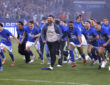 FC Schalke 04 jubelt nach dem Aufstieg in die 1.Bundesliga