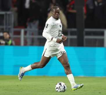JACQUES EKOMIE, Angers, Ligue 1, 2025-26, Stade Rennais vs Angers 2-1, 11-04-2026, Azione, Action, Single shot LIGUE 1 2025-26 RENNES-ANGERS 2-1