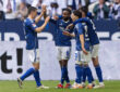 Torjubel zum 1:0 durch Adil Aouchiche