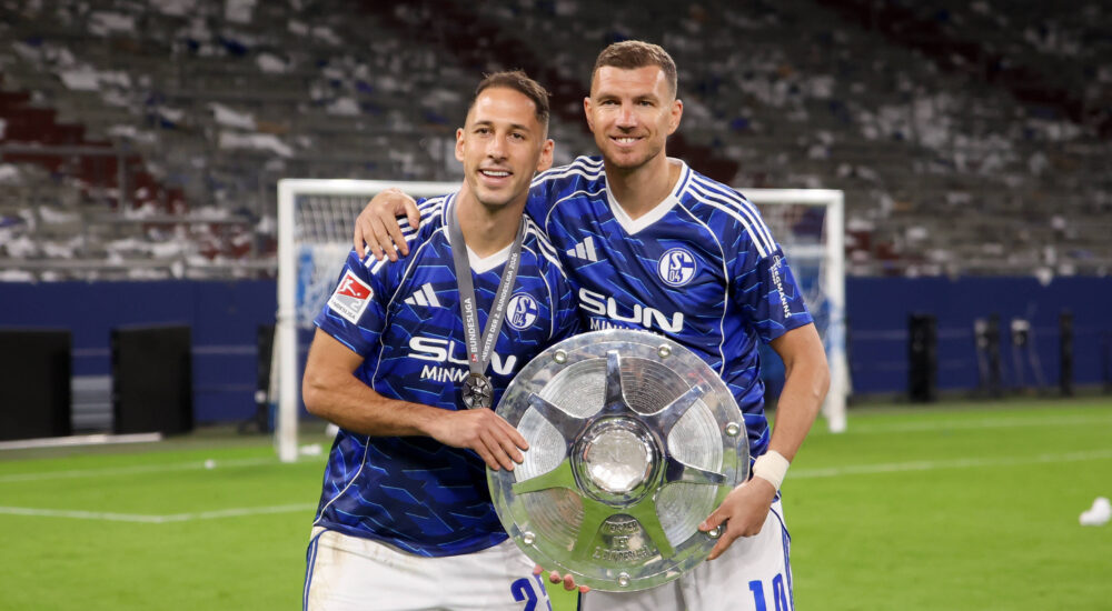 Nikola Katic und Edin Dzeko