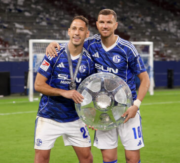 Nikola Katic und Edin Dzeko