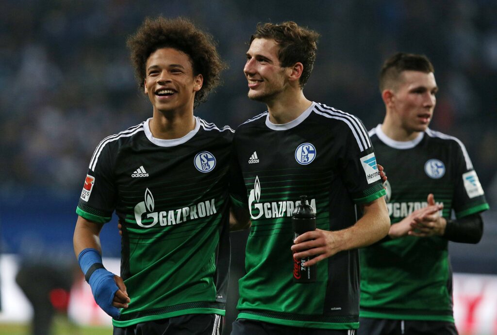 Leroy Sane und Leon Goretzka