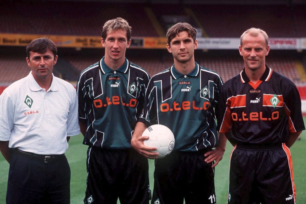 Klaus Allofs, Frank Baumann, Jacek Chanko, Thomas Schaaf, Werder Bremen