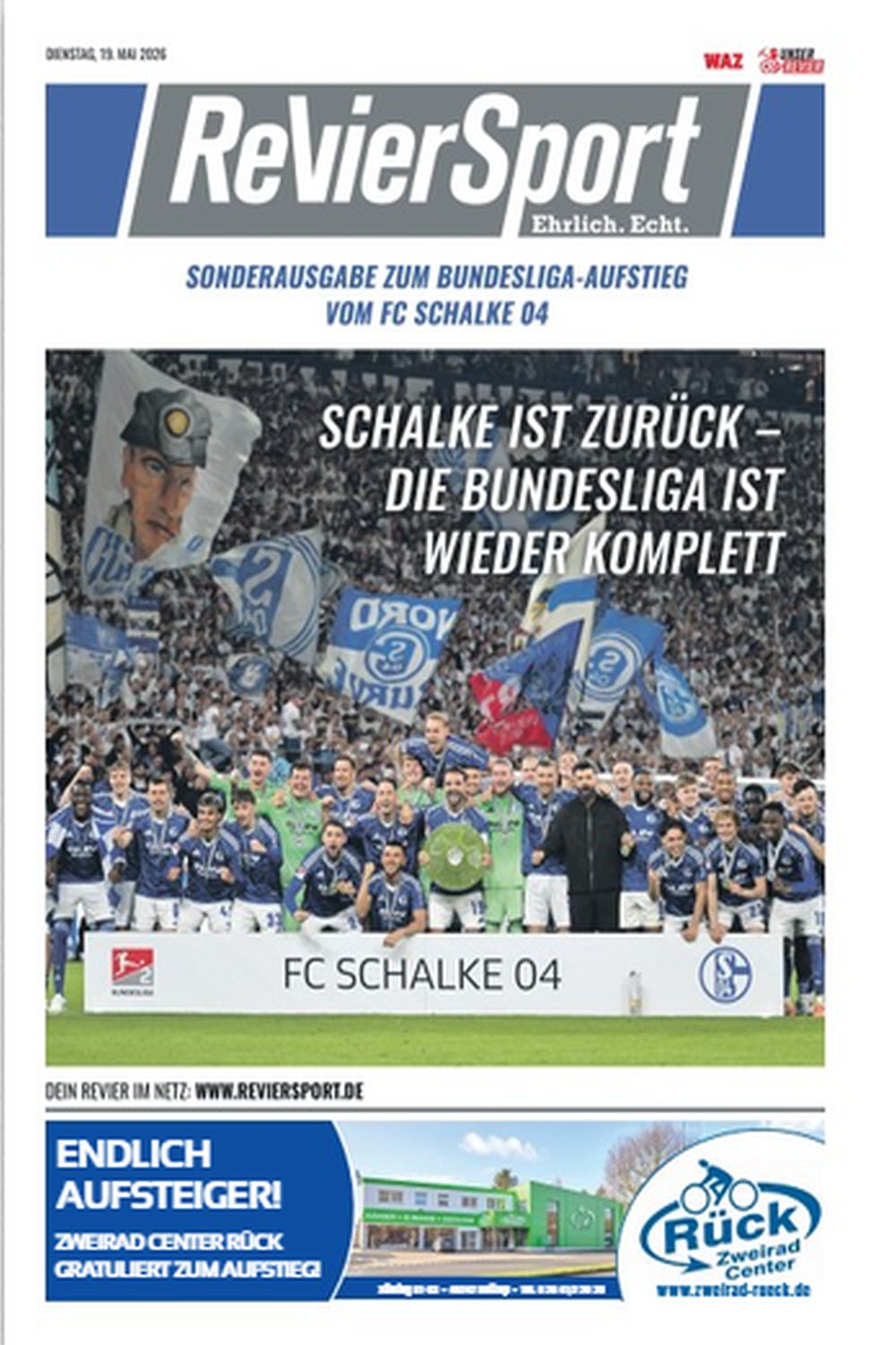 Sonderheft Reviersport Aufstieg 2026