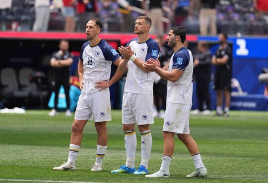 Nikola Katic, Edin Dzeko & Sead Kolasinac