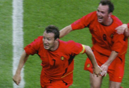 Marc Wilmots WM 2002 Belgien