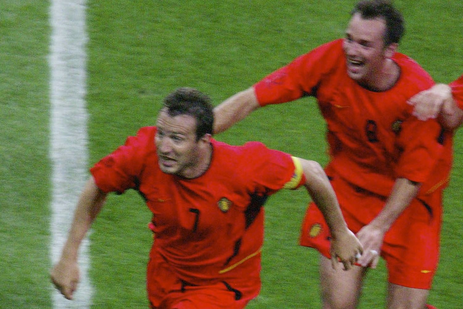 Marc Wilmots WM 2002 Belgien