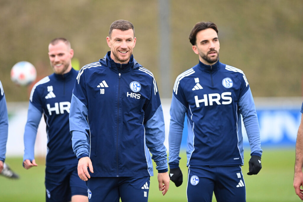 Edin Dzeko und Kenan Karaman