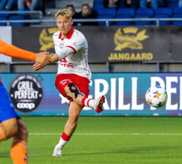 Eliteserien in football 2026: Aalesund - Fredrikstad Alesund 20260407. Fredrikstad s Rocco Shein scores the 2-2 goal during the elite series football match between Aalesund and Fredrikstad at Color Line Stadium. Photo: Svein Ove Ekornesvag / NTB Alesund Norway EDITORIAL USE ONLY. RESTRICTED USE FOR BETTING COMPANIES Ref:_SPOaWRD37IjW30.jpg *** Eliteserien in football 2026 Aalesund Fredrikstad Alesund 20260407 Fredrikstad s Rocco Shein scores the 2 2 goal during the elite series football match between Aalesund and Fredrikstad at Color Line Stadium Photo Svein Ove Ekornesvag NTB Alesund Norway EDITORIAL USE ONLY RESTRICTED USE FOR BETTING COMPANIES PUBLICATIONxNOTxINxNORxSWExDENxFINxFRA Copyright: xSveinxOvexEkornesvagx/xNTBx
