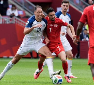 Nikola Katic und Stephen Eustaquio