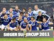 Mannschaftsfoto des Supercupsiegers FC Schalke 04