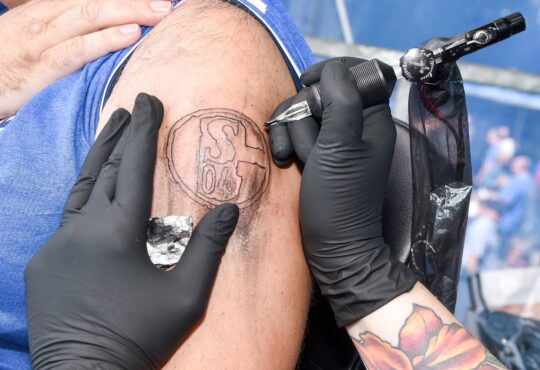 Schalke-Tattoo