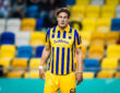 DUNAJSKA STREDA - KOSICE Mate Tuboly of DAC during the 13th round of Nike liga football match between DAC Dunajska Streda and FC Kosice. MOL Arena, Dunajska Streda, Slovakia, November, 01, 2025. Photo by Branislav Racko Copyright: xx 080A2114