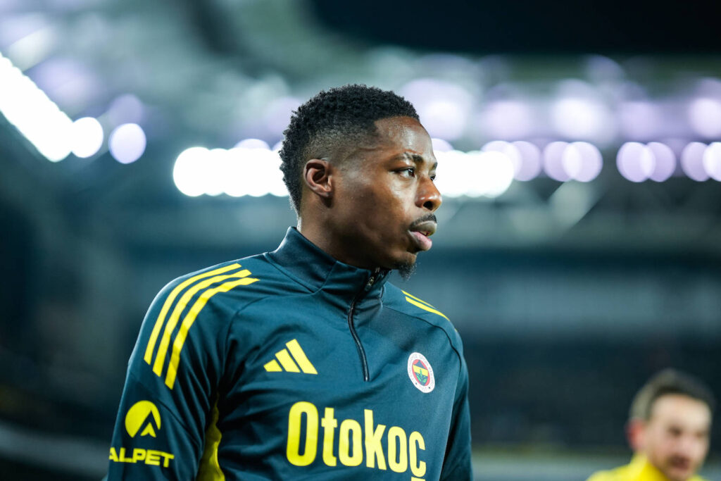 Fenerbahce SK v Samsunspor - Trendyol Super Lig Anthony Musaba of Fenerbahce looks on during the Trendyol Super League match between Fenerbahce and Samsunspor at Chobani Stadium in Istanbul, Turkey, on March 8, 2026. Istanbul Istanbul Turkey PUBLICATIONxNOTxINxFRA Copyright: xYagizxGurtugx originalFilename:gurtug-fenerbah260308_npMSq.jpg