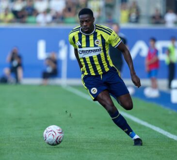 10.July.2026 SOCCER FRIENDLY GAMEMEN, FenerbahÁe TUR - Pogon Szczecin POL Anthony Musaba Fenerbahce is in action Linz Hofmann Personal Stadion, Linz, Austria Hofmann Personal Stadion Austria
