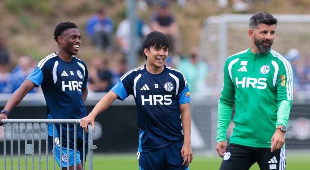 Junior Adamu, Satoshi Tanaka und Miron Muslic