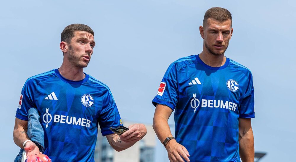 Robin Gosens und Edin Dzeko