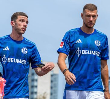 Robin Gosens und Edin Dzeko