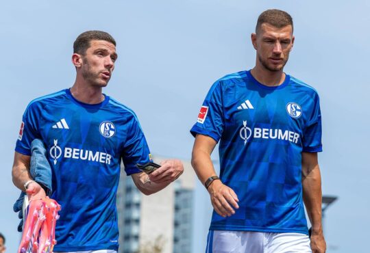 Robin Gosens und Edin Dzeko