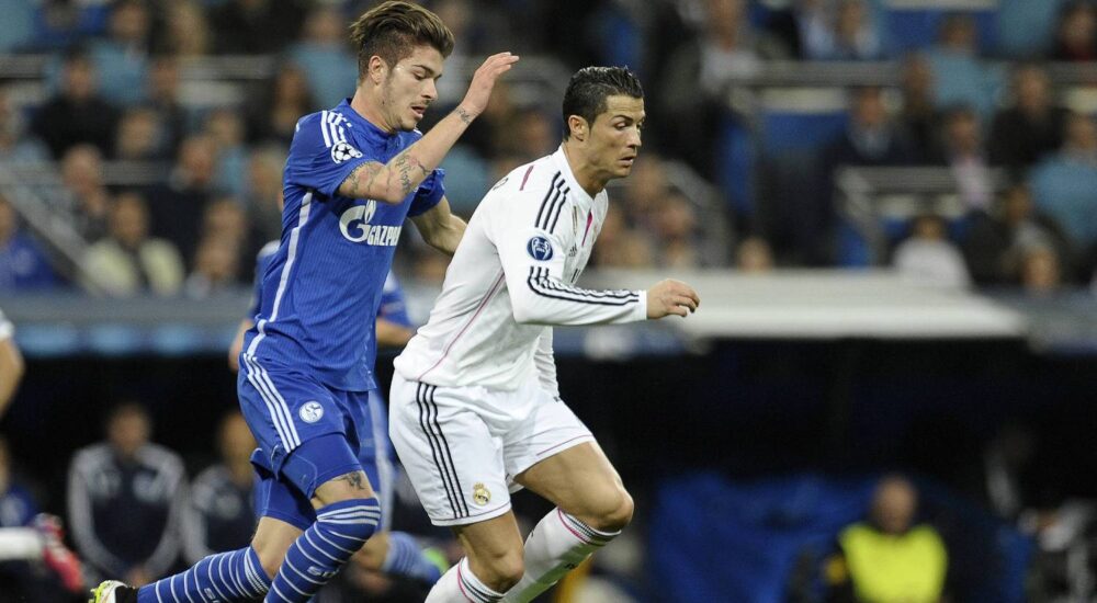 Roman Neustädter und Cristiano Ronaldo
