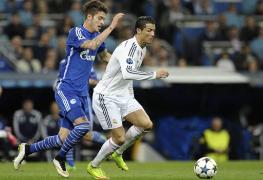Roman Neustädter und Cristiano Ronaldo