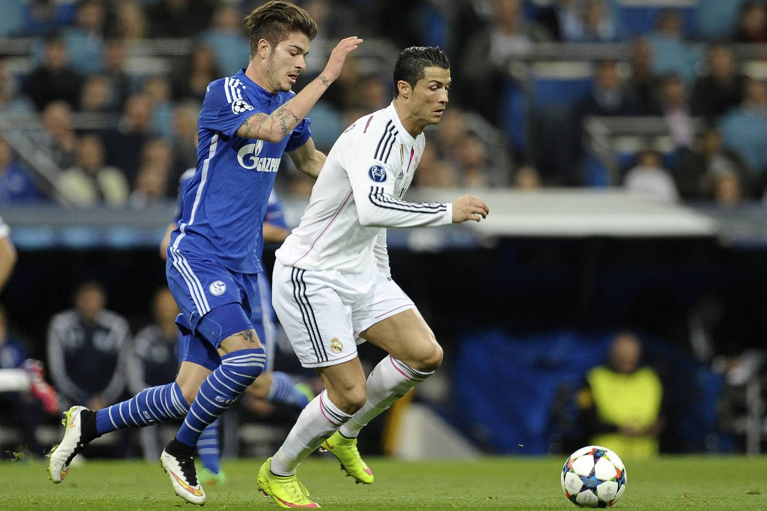 Roman Neustädter und Cristiano Ronaldo