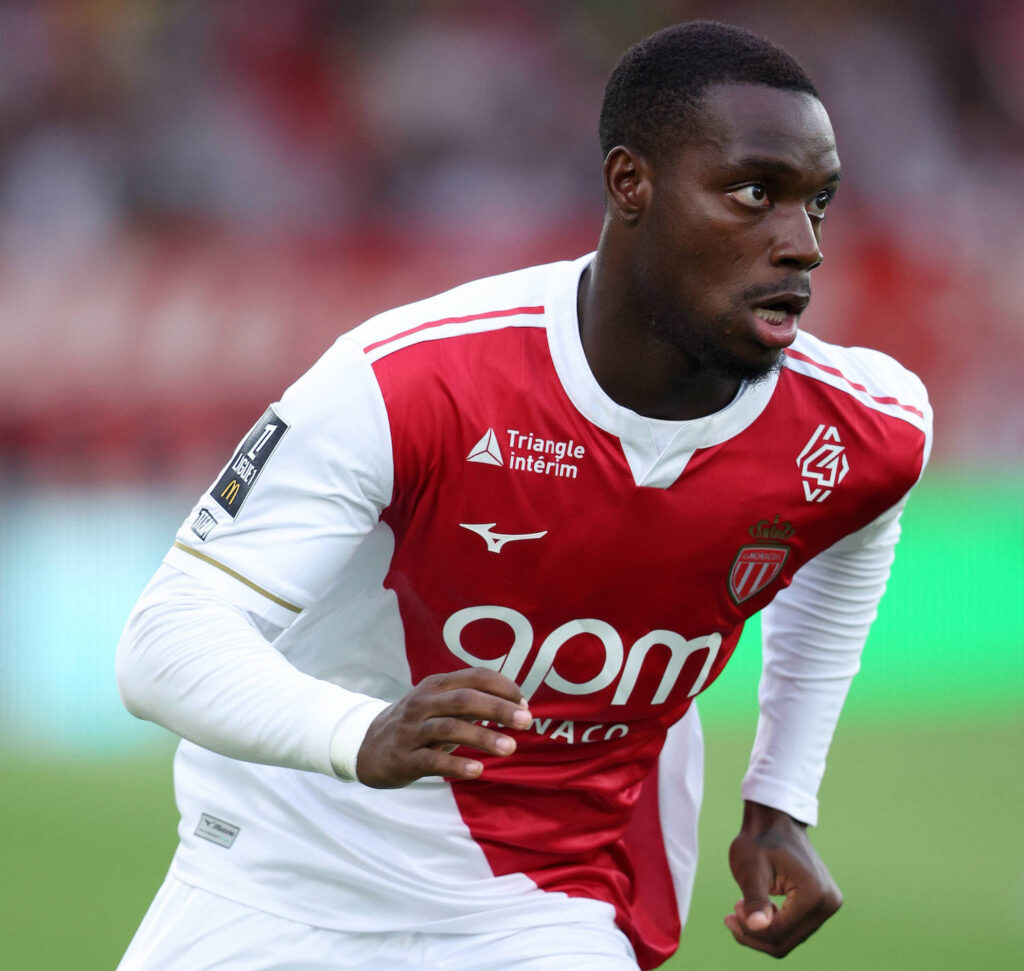 AS Monaco FC v FC Metz - Ligue 1 McDonald s George Ilenikhena of AS Monaco running during the Ligue 1 McDonald s match between AS Monaco FC and FC Metz at Stade Louis II on September 21, 2025 in Monaco, Monaco. Monaco Stade Louis II Monaco Monaco PUBLICATIONxNOTxINxUK Copyright: xNealxSimpson/Sportsphoto/APLx 14137983
