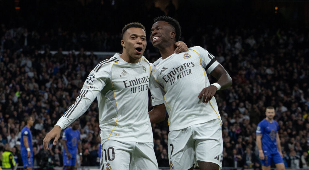 Kylian Mbappé und Vinicius Jr.