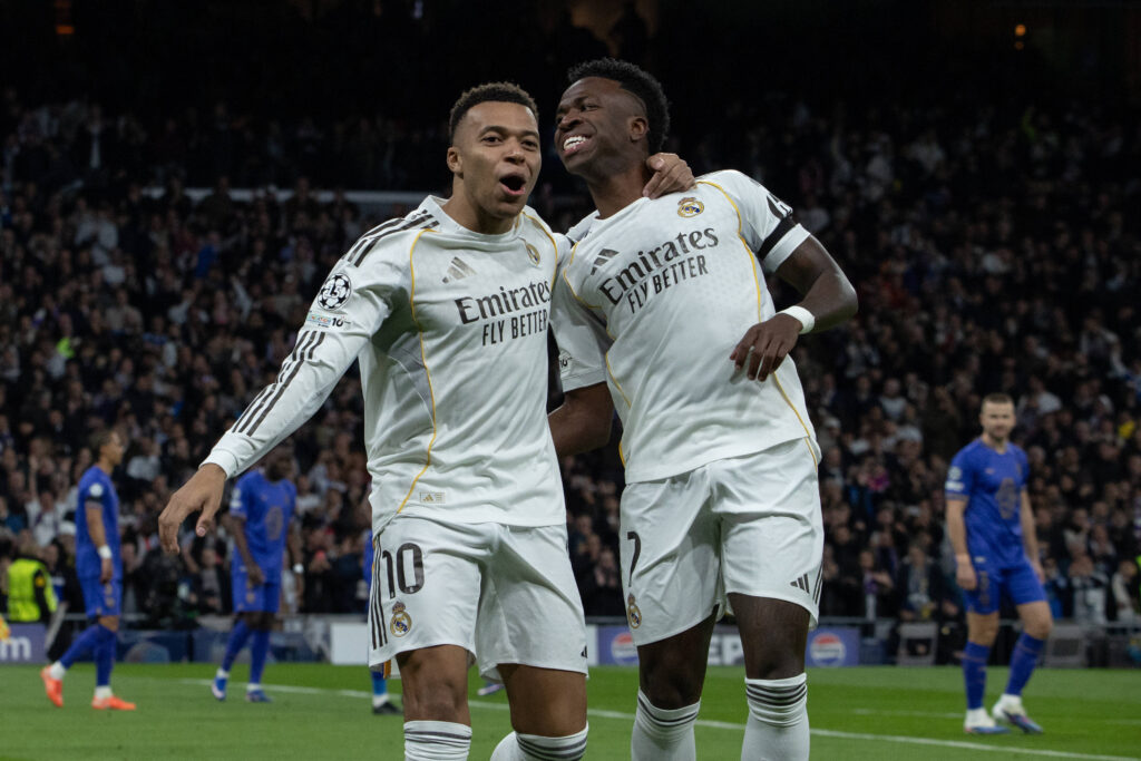 Kylian Mbappé und Vinicius Jr.
