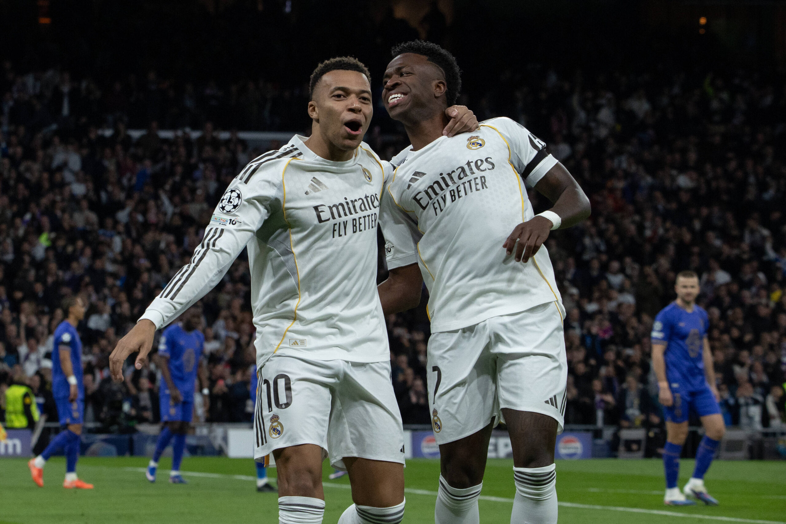 Kylian Mbappé und Vinicius Jr.