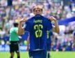 Bosnia and Herzegovina s Ermin Mahmic celebrates after scoring during a soccer game between Bosnia and Herzegovina and Qatar, on Wednesday 24 June 2026 in Seattle, the third and last day in the group stage, in group B of the FIFA World Cup, WM, Weltmeisterschaft, Fussball 2026 in the United States of America. DIRKxWAEM PUBLICATIONxNOTxINxBELxFRAxNEDxLUX x179167022x