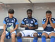 Satoshi Tanaka, Christian Gomis und Moussa Sylla