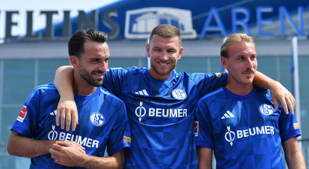 Kenan Karaman, Edin Dzeko und Timo Becker