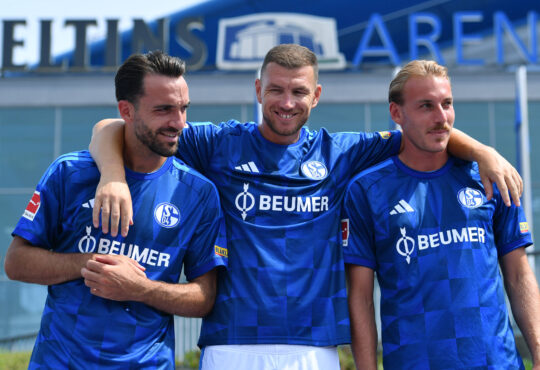 Kenan Karaman, Edin Dzeko und Timo Becker