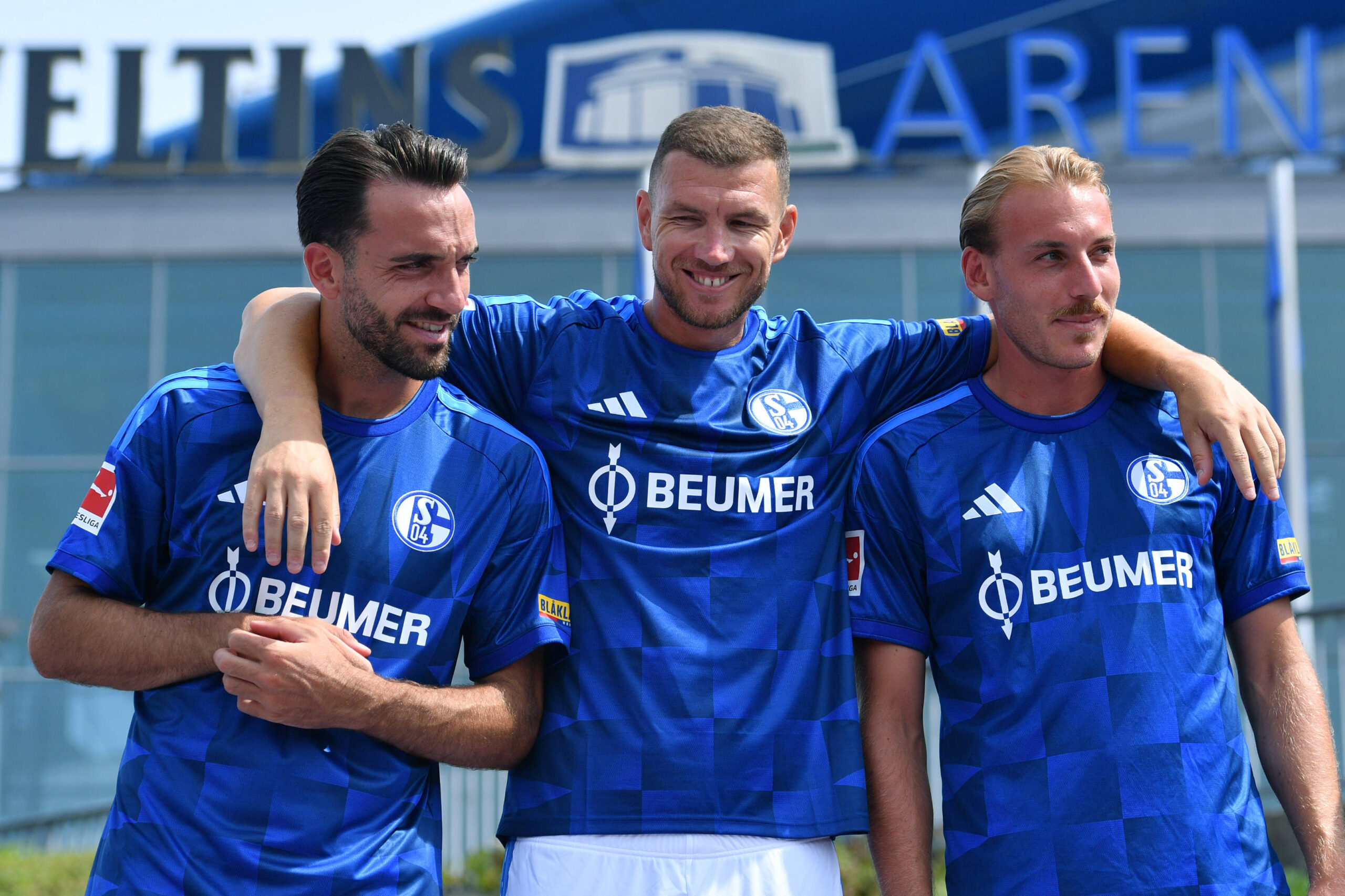 Kenan Karaman, Edin Dzeko und Timo Becker