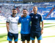 Miron Muslic, Sead Kolasinac und Edin Dzeko