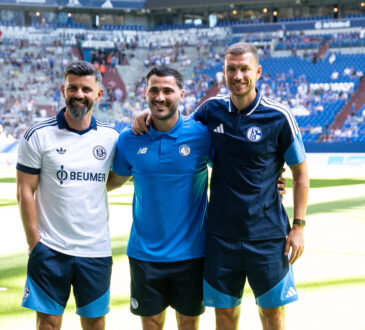 Miron Muslic, Sead Kolasinac und Edin Dzeko