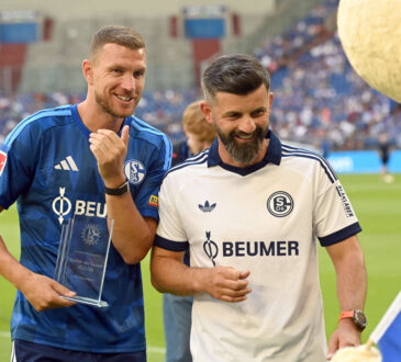 Edin Dzeko und Miron Muslic