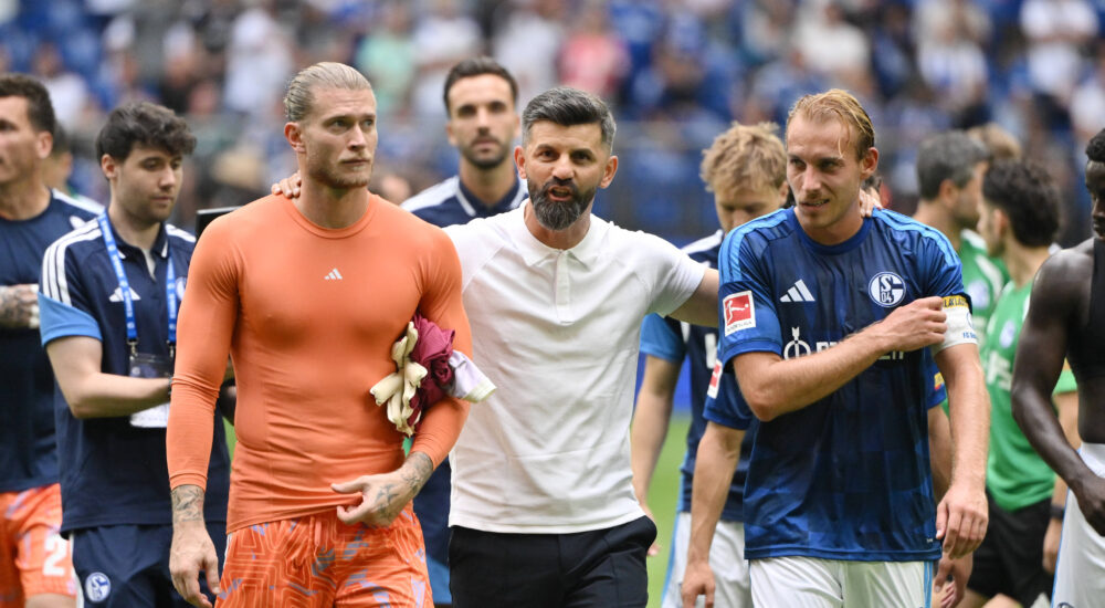 Loris Karius, Miron Muslic und Timo Becker