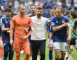 Loris Karius, Miron Muslic und Timo Becker