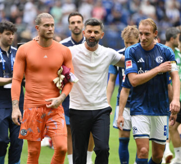 Loris Karius, Miron Muslic und Timo Becker