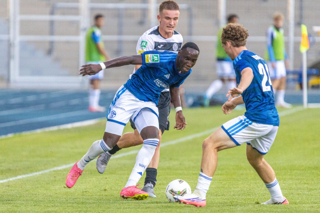 Jean Paul Ndiaye und Nicolai Schulte-Kellinghaus