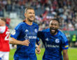 Edin Dzeko und Moussa Sylla