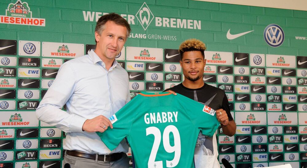 Frank Baumann und Serge Gnabry