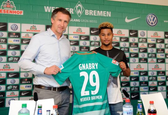 Frank Baumann und Serge Gnabry